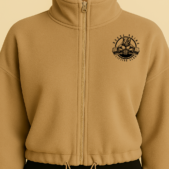 Beige Pullover Detail Shot