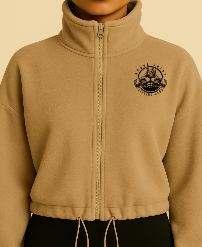 Beige Pullover Detail Shot