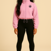 Confident Elegance in Pastel Pink