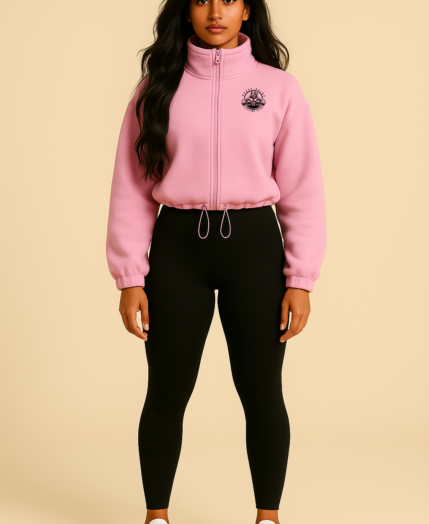 RhinoFleece Zip-Up – Bubblegum Pink