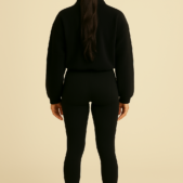 Fit Athletic Look in Black