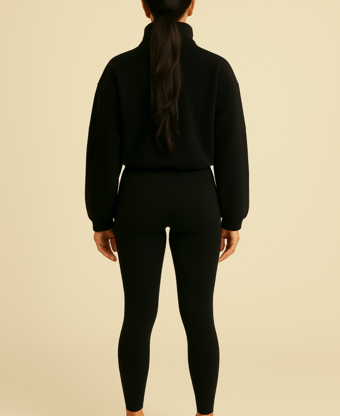 Fit Athletic Look in Black