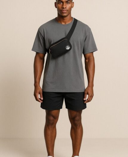 Rampage Crossbody Utility Bag – Black Edition