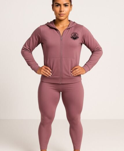 RhinoCharge Performance Zip Hoodie – Pink