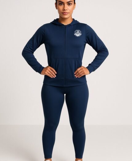 RhinoCharge Performance Zip Hoodie – Navy