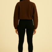 Young Woman in Casual Outfit