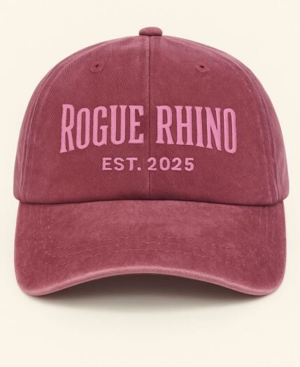 Fury Acid Washed Cap - Wine Red