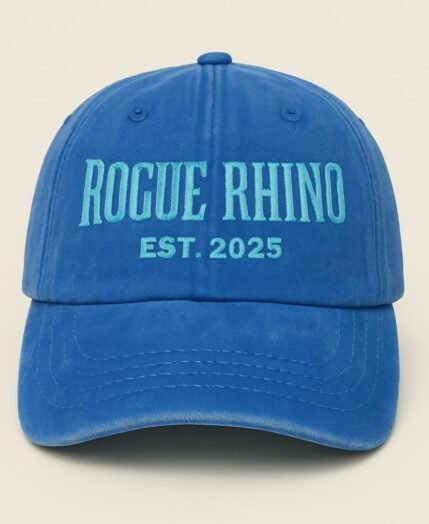 Fury Acid Washed Cap - Ocean Blue