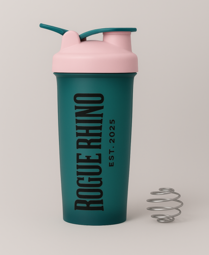 RhinoFuel Bottle – Teal & Blush