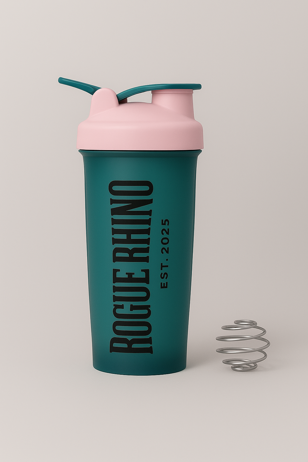 RhinoFuel Bottle – Teal & Blush