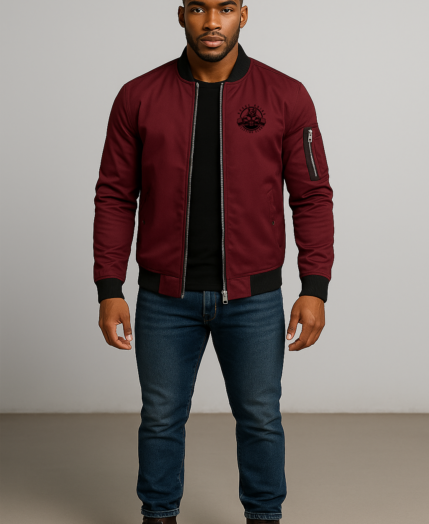RhinoCore Bomber - Deep Maroon