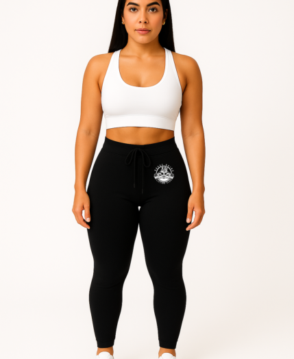 Flex-Fit Lounge Joggers – Jet Black
