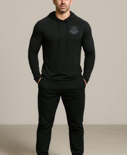 Ascent Tech Hoodie - Midnight Black