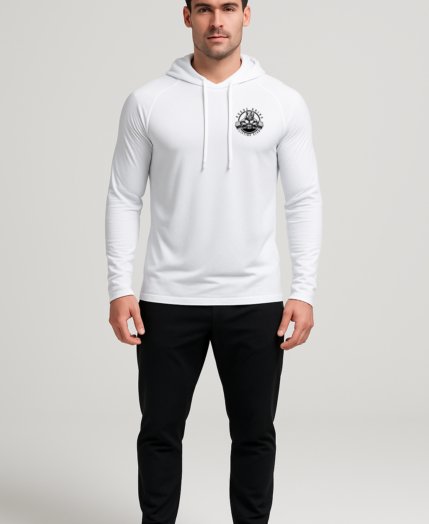 Ascent Tech Hoodie - Crisp White