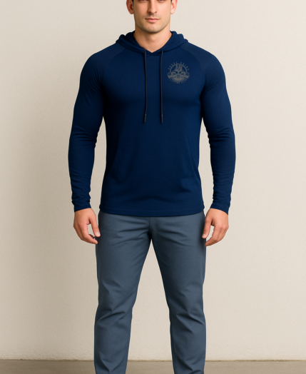 Ascent Tech Hoodie - Navy Drive