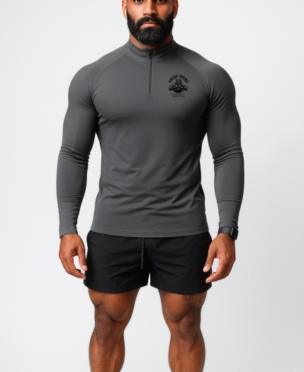 ApexPredator 1/4-Zip Training Top - Slate Steel