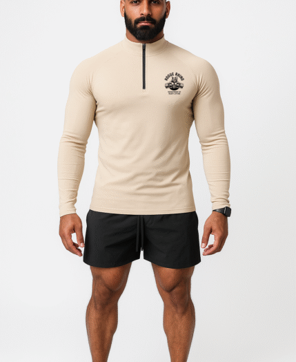 ApexPredator 1/4-Zip Training Top - Desert Clay