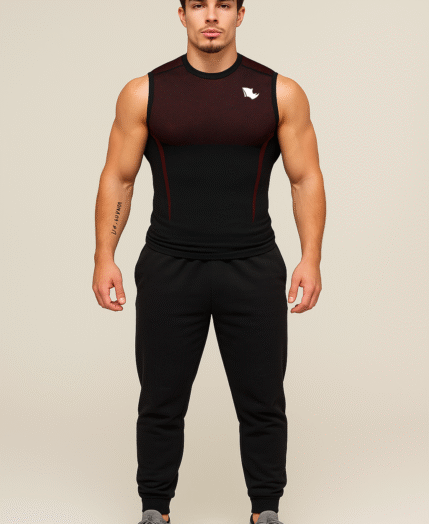 Raptor Compression Tank - Crimson Surge